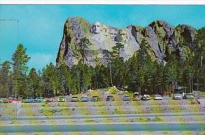 South Dakota Black Hills Mount Rushmore National Monument & Parking Area