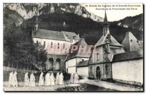 Old Postcard Entrance of the Convent of the Grande Chartreuse Rentree the Pro...