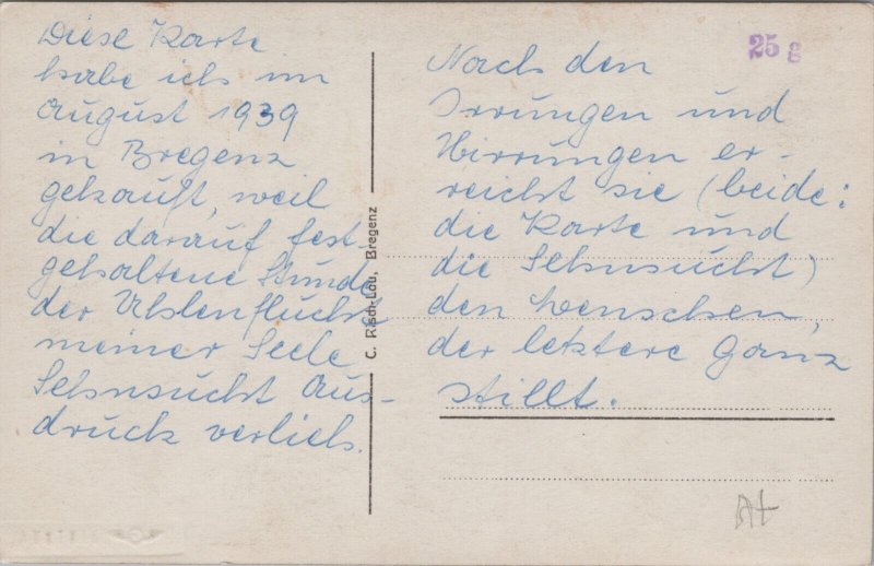 Germany Am Bodensee Vintage RPPC 03.81 