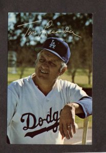 Tom Lasorda Los Angeles Dodgers Baseball Team Sports