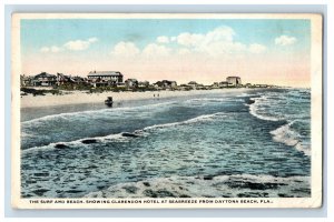 C.1915-20 Claredon Hotel At Seabreeze Daytona Beach, FL. Postcard F103E