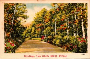 Texas Greetings From Glen Rose