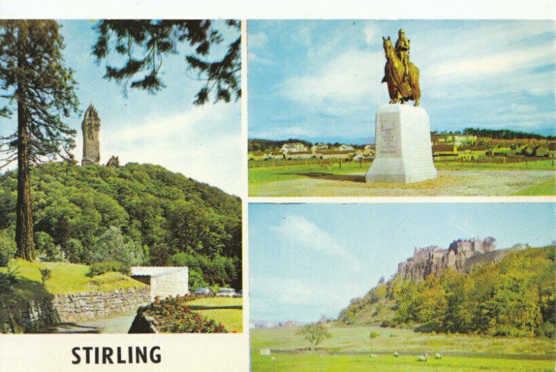 Scotland Postcard - Views of Stirlingshire - Ref TZ3692