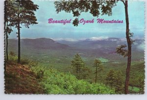 Ozark Mountains, 1973 Chrome Postcard