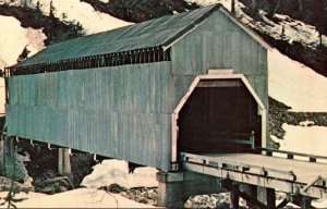 Alaska Texas Creek Bridge Near Town Of Hyder