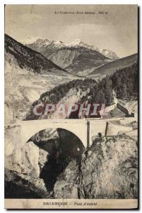 Old Postcard Briancon Bridge of Asfeld