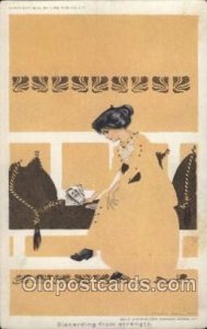 Artist Signed Coles Phillips, Unused big crease right corner, roundness on co...