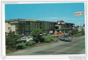 Salem Oregon Nite The Salem Inn Motel - Hotel 60s 70s old cars
