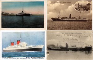 SHIPPING AFRICA AFN SHIPS 70 Vintage Postcards (L3566)