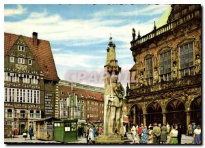 Modern Postcard Bremen Roland