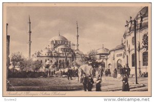 Stamboul : Mosquee Sultan Mehmed, Turkey, 1910-1920s