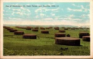 Oklahoma Oil Tank Farm Near Sapulpa