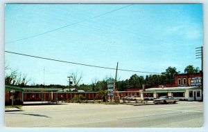 CALLAHAN, Florida FL ~ Roadside MARTI-NEZ MOTEL Restaurant c1960s Postcard 