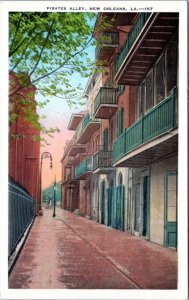 Postcard New Orleans - Pirate's Alley