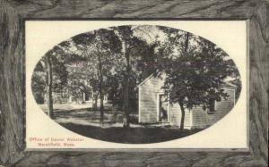 Marshfield MA Office of Daniel Webster c1910 Postcard