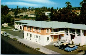 1950s Park Travelodge Balboa Park San Diego CA Postcard