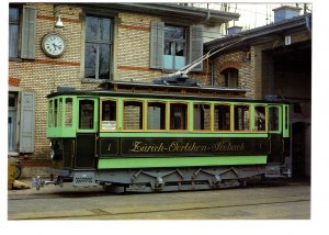 Verkehrsbetriebe, Zurich Oerlikon Leebach, Trolley Car, Switzerland