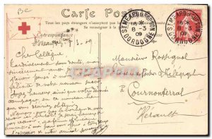 Old Postcard Army emergency Societe military casualties Rue Matignon Miss Gen...