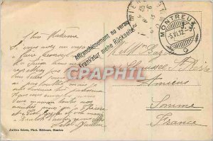 Old Postcard J j 6922 Castle Chillon