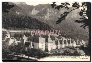 Old Postcard Dauphine Grande Chartreuse Vue generale