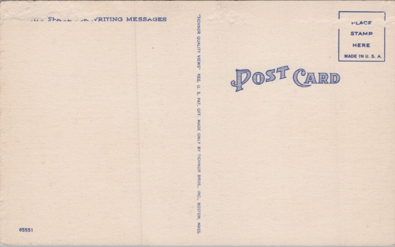 USA Maine Kennebunkport Rocky Shore Vintage Postcard C330