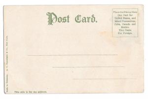 Boston MA Benjamin Franklin Statue City Hall UDB Postcard