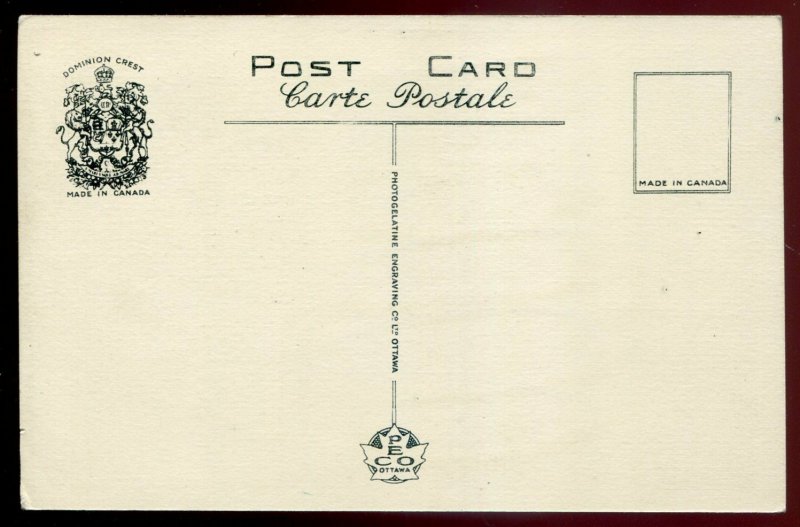 1436 - SUDBURY Postcard 1930s Ontario Refineries