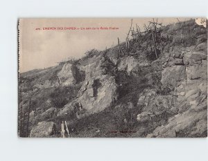 Postcard Un coin de la Vallee Foulon, Chemin Des Dames, France