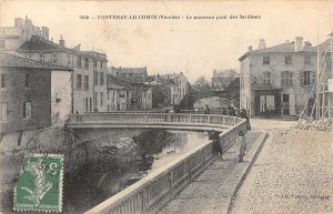 US3704 France Fontenay Le Comte, Le Nouveau Pont des Sardines Bridges  TCV