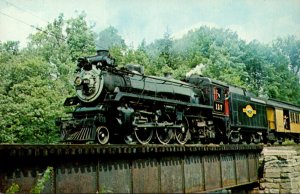 Trains Locomotive Pacific No 127 Formerly Canadian Pacific 1278 Crossing The ...