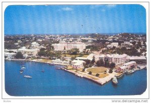 Air view, Bermudiana Hotel,  Bermuda,  PU-1957