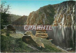 Modern Postcard Picturesque Creuse Creuse in the rocks has Crozant