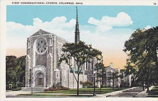 Ohio Columbus First Congergational Church