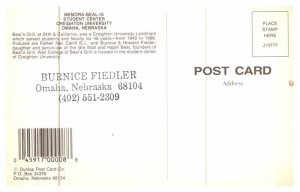 Postcard SCHOOL SCENE Omaha Nebraska NE AR4296