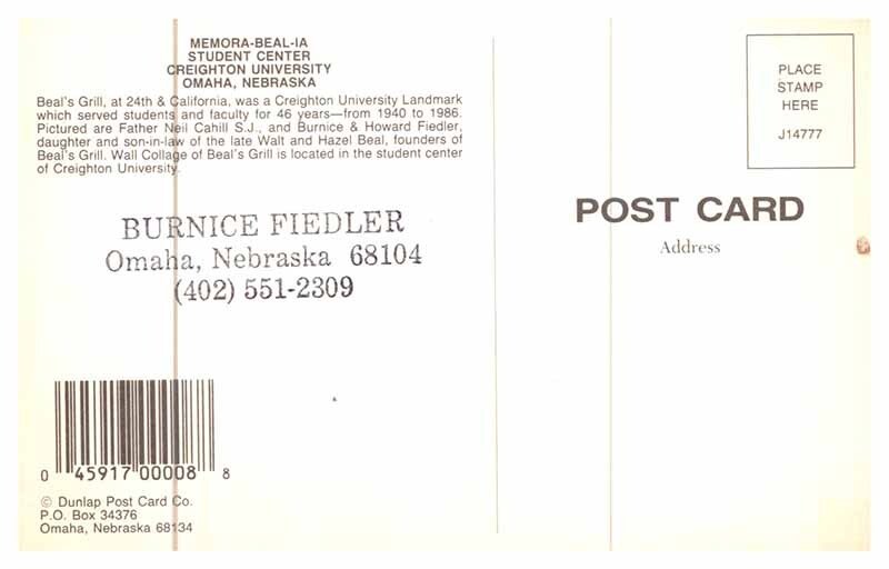 Postcard SCHOOL SCENE Omaha Nebraska NE AR4296