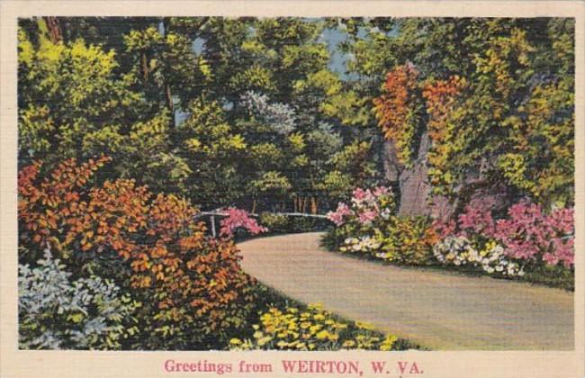 West Virginia Greetings From Weirton 1941