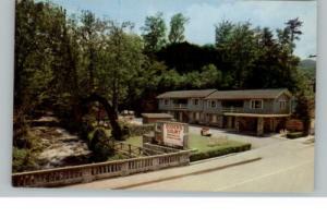 Gatlinburg TN Motel Postcard
