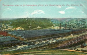 Postcard C-1910 Pennsylvania Pittsburg Westinghouse Electric 23-2836