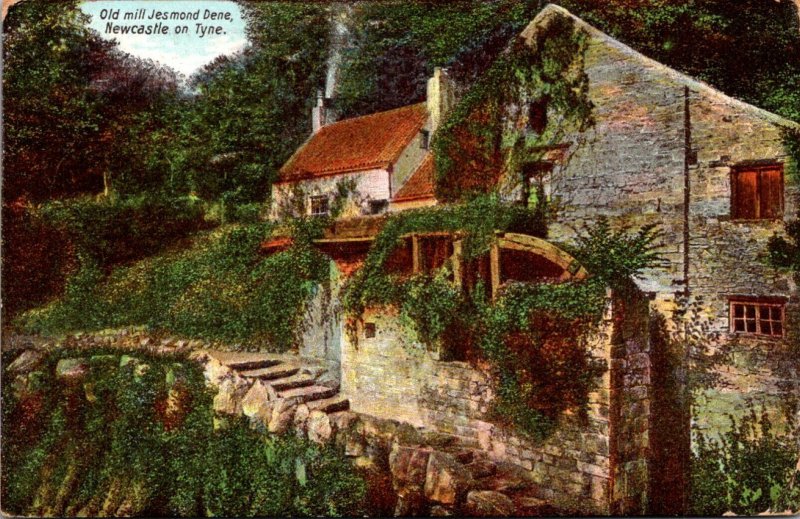 England Newcastle On Tyne Old Mill Jesmond Dene 1914