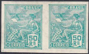 Brazil  #330 MNH Imperforate Pair