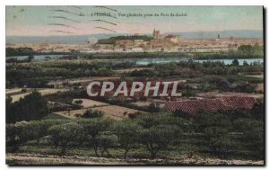 Old Postcard Avignon General view taken from Fort St Andre