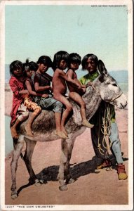 The Hopi Unlimeted Arizona Indians Native Americana Vintage Postcard C054