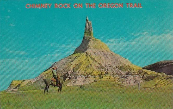 Nebraska Chimney Rock On The Oregon Trail Near Bayard