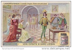 Liebig Vintage Trade Card S939 Merchant Of Venice 1908 No 3