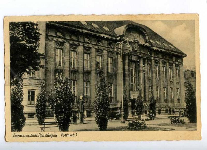 191439 POLAND Lodz Ghetto LITZMANNSTADT Holocaust post office