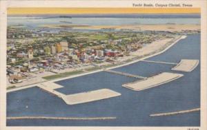 Texas Corpus Christi Yacht Basin 1945 Curteich