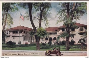 DENVER, Colorado, 1900-1910's; Old Ladies' Home