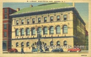 Library, Washington Park - Newark, New Jersey NJ  