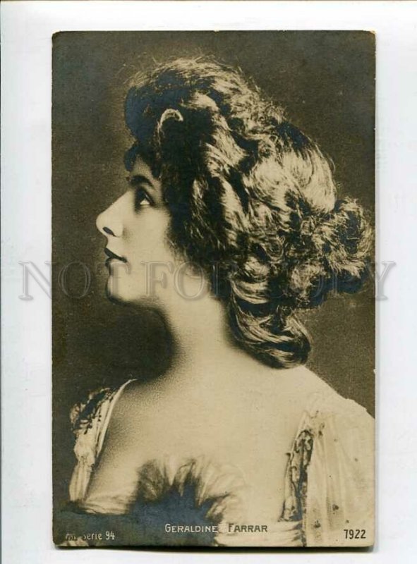 3138977 Geraldine FARRAR American OPERA Star Singer Old PHOTO