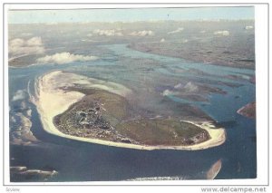 Aerial View, Nordseebad Insel Spiekeroog, Lower Saxony, Germany, 1950-1970s